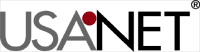 USA.NET logo, circa 2000